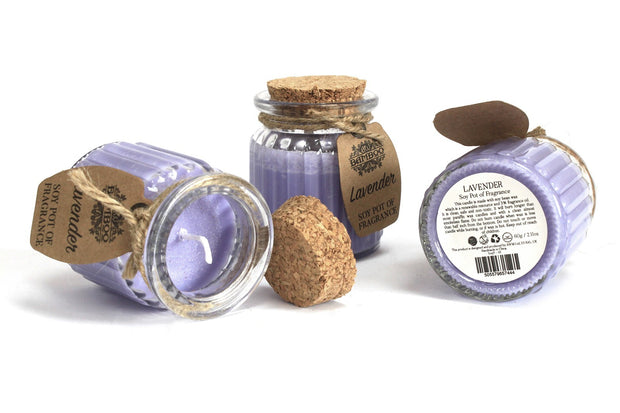 Kit de Velas Aromáticas de Cera de Soja